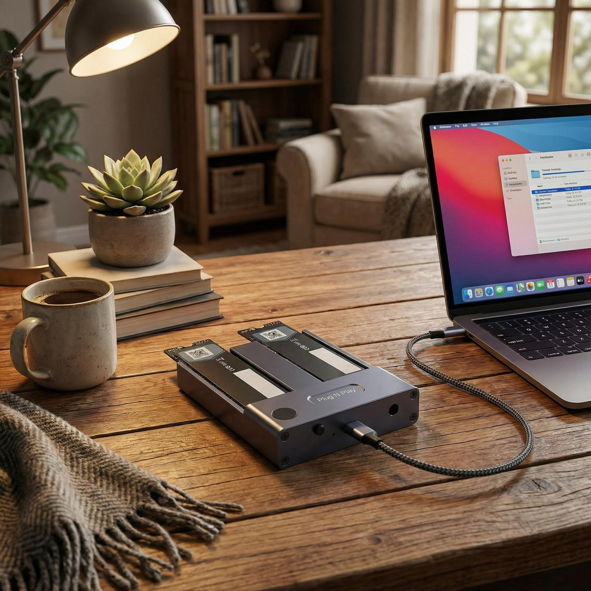 Custodia NVMe a Doppio Alloggiamento