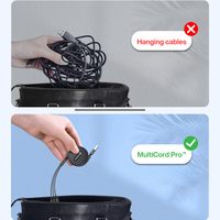 MultiCord Pro™ Caricabatterie Retrattile Veloce