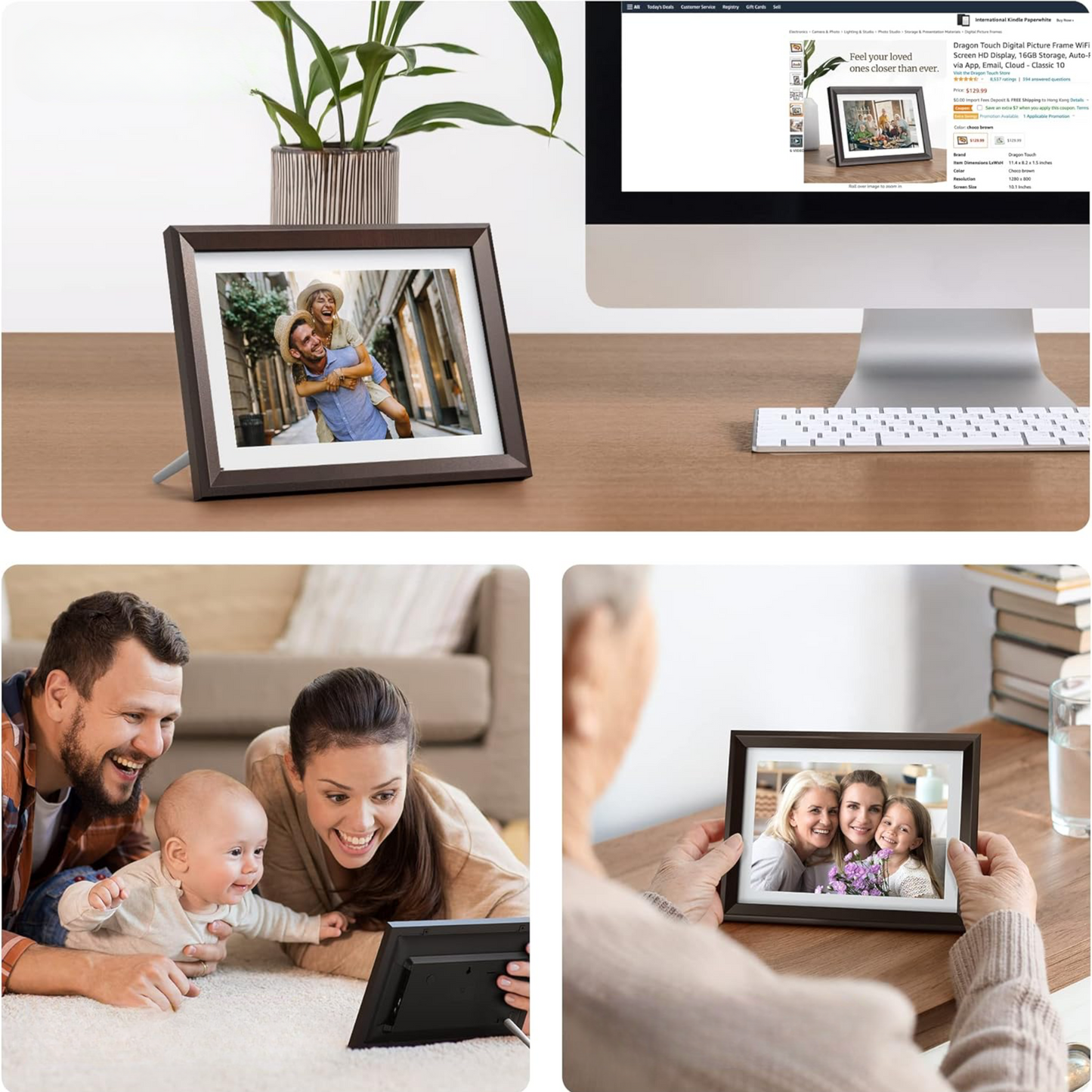 SnapView™ — cornice digitale per foto