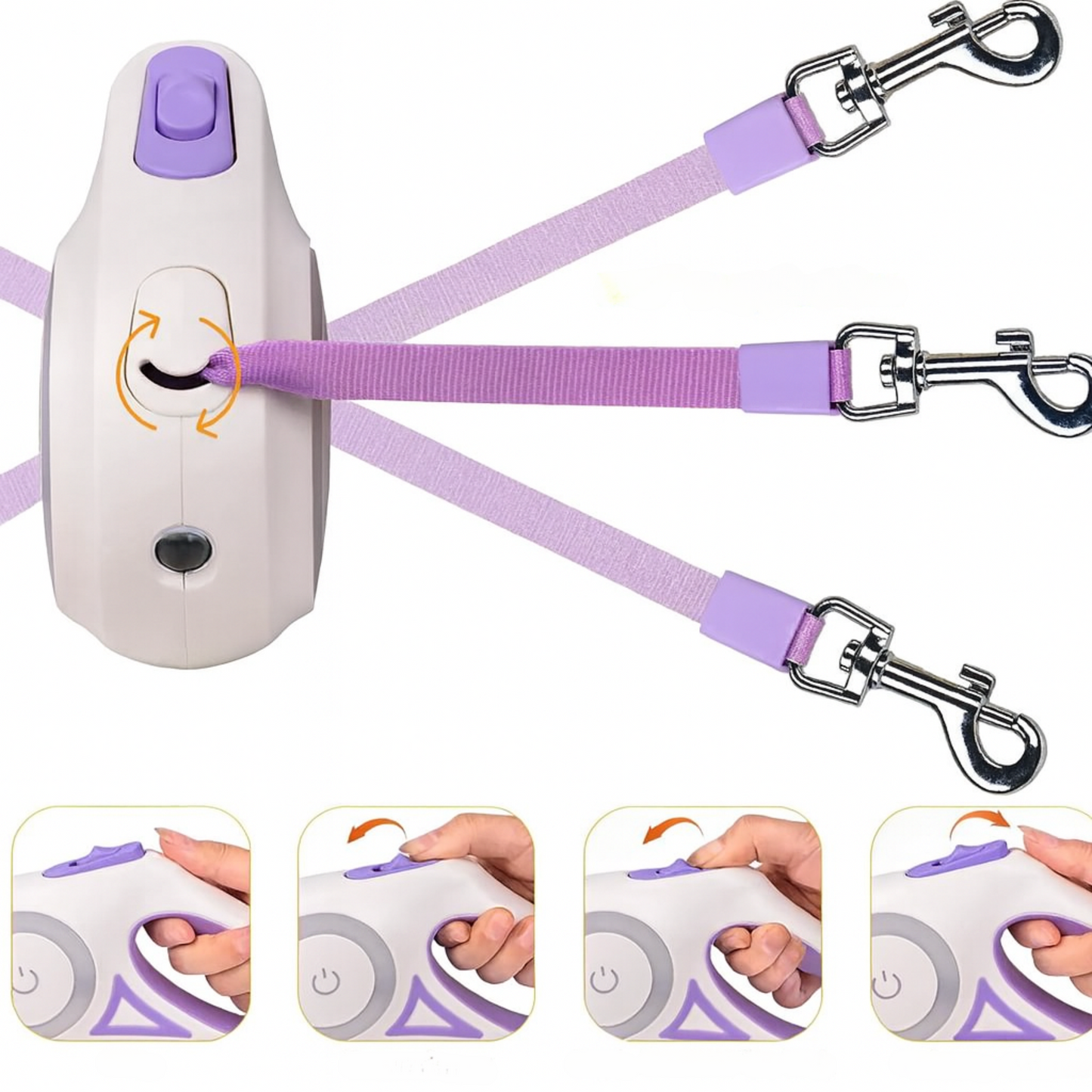 LumiLeash™ – Guinzaglio per cani illuminato