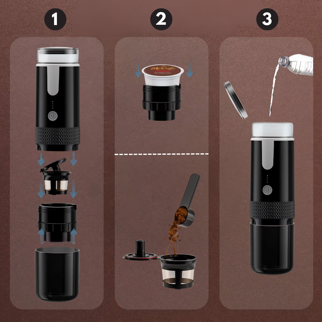 Grind-N-Go Kaffemaskin