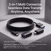 Set di adattatori universali 3 in 1